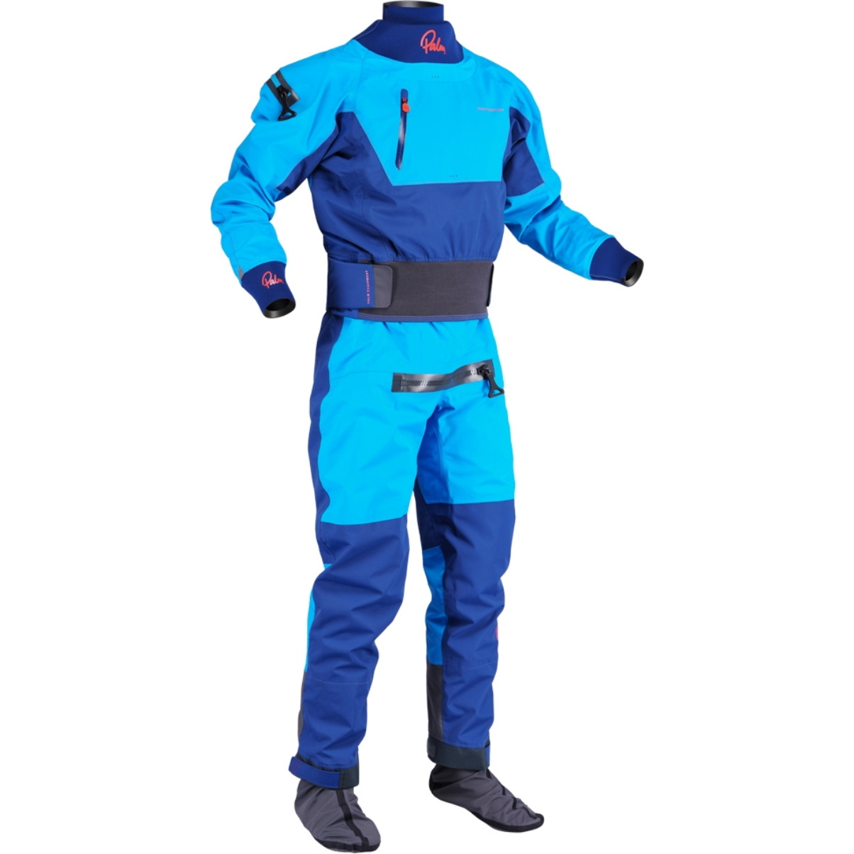 2026 Palm Mens Atom Drysuit 13864 - Azure / Navy